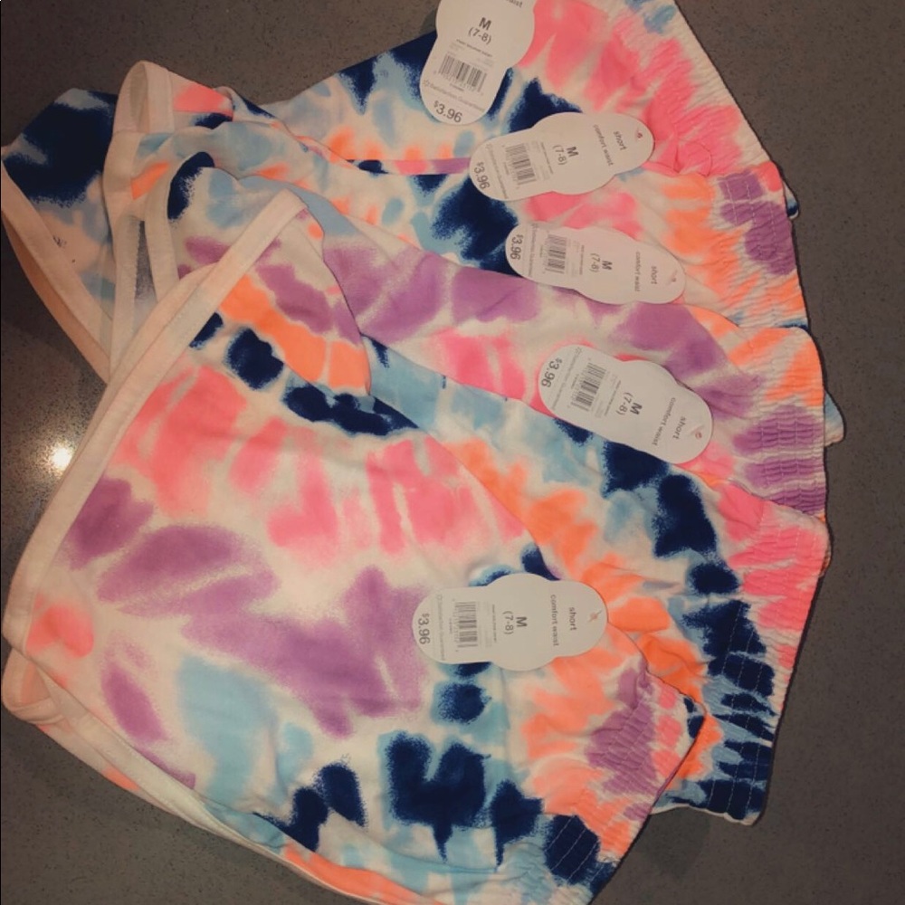 10 Tie-Dye Shorts (Bundle)